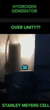 STANLEY MEYERS HYDROGEN GENERATOR OVER UNITY?? #elonmusk #experiment #hydrogen