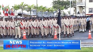 President Ali Announces Minimum Wage Increase for Joint Services | Royston Drakes Production