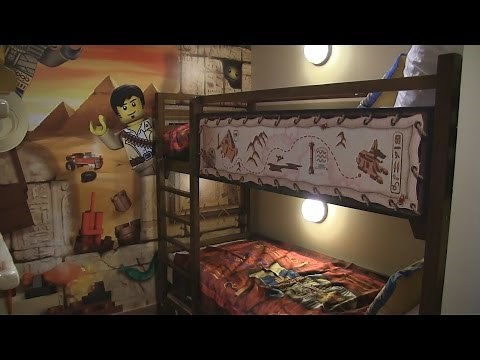 Legoland Hotel Adventure room tour at Legoland Florida Resort