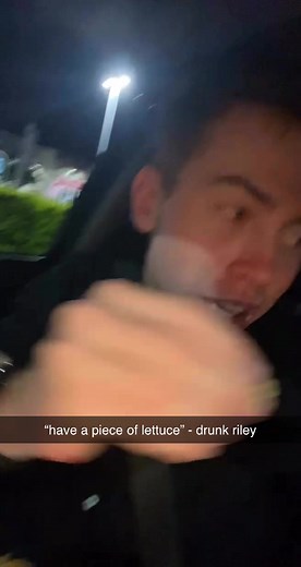Eating Lettuce in a Car: A Humorous Night Out