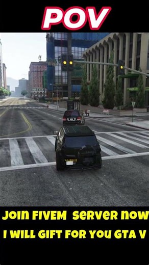 POV you join the CRAZIEST FiveM server #fivem #gta #gtarp