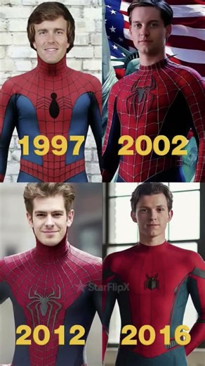 The COMPLETE EVOLUTION of Spider-man #shorts