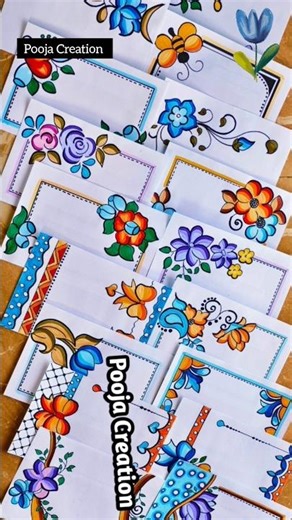 20 Front page design for school projects #shorts #youtubeshorts #frontpage