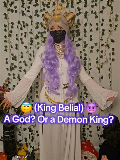 Who really is King Belial A God? Or is he really a Demon King like the ars Goetia says 🤔 The infernals are often misunderstood 🫤 Before he was feared he was revered 😏 Who really is King Belial 👑 #KingBelial #Demonology #Occulttok #ArsGoetia #pagantok King Belial history Belial origins Ars Goetia Lesser Key of Solomon Demonology story Occult history of belial Ancient grimoire stories Demon king lore Spiritual history Pagan Paganism Devotional story Story time infernal kings
