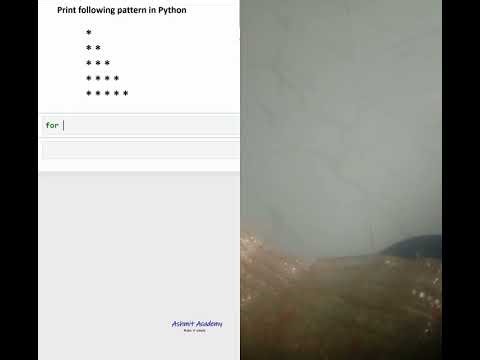 print pyramid python