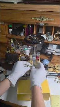How I Re-Bush A Clock Worn Hole by Using Bergeon 6200 Bushing Tool