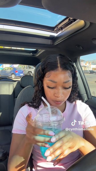 Refreshing Blue Lemonade ASMR Muckbang