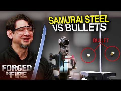 Japanese Katanas Split Bullets in the Final Test (S1, E1) | Full Episode | Forged in Fire