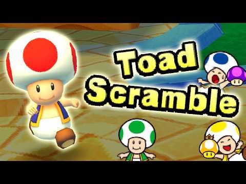 Mario Party Star Rush - Toad Scramble Worlds 0 & 1-1 (MASTER DIFFICULTY)