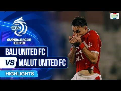 Bali United FC VS Malut United FC - Highlights | BRI Super League 2025/26