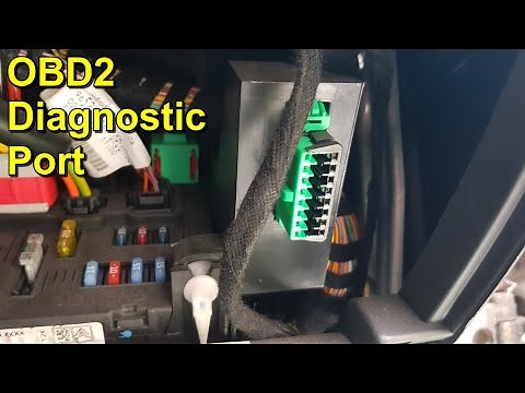 OBD2 Diagnostic Port Location - Peugeot 206