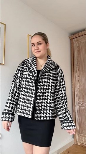 Schnittmuster Sarah Jacke von vintagebambi 🪡🖤 #nähinspo #nähprojekte #sewingtutorial #diy #fashion