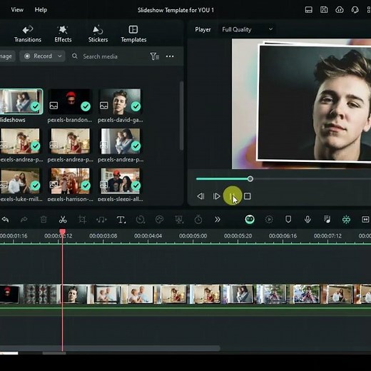 Filmora 13 Tutorial: Compound clip