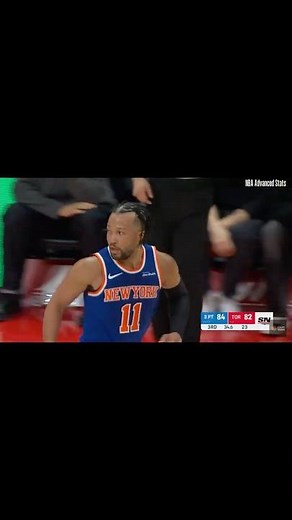 Jalen Brunson - 26 Points, 10 Assists, 2 Rebounds vs Raptors - 2025-26 Regular Season #shorts