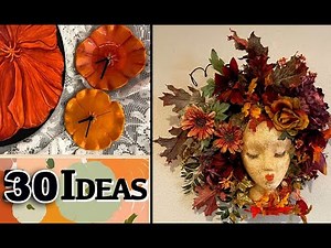 30 Fun, Cheap and Easy Fall Crafts