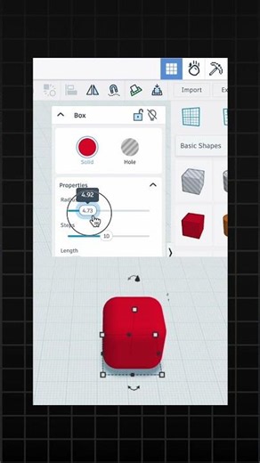 How to bevel edges in Tinkercad | 3D modeling #tinkercad