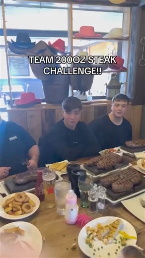 5.9K views · 23 reactions | 200oz Steak 數 Challenge .. eat it all with in 60 mins win £200 cash and your food is FREE #foodchallenge #steak #steakchallenge | Cattlemans Steakhouse | Facebook