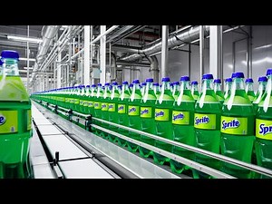 How Sprite Is Made in a Factory | Inside a Modern Soft Drink Production Line
