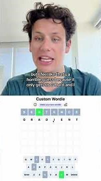 He Gave Me PIG LATIN...Custom Wordle Challenge with @michaeldicostanzo. #wordletok #wordle