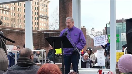 Jon McCann on Instagram: "As a filmmaker who has dedicated years to telling Philadelphia’s story, Sam Katz knows the importance of “The Great Experiment.” Today, he stood at Independence Mall to say that erasing these panels is an insult to our shared history. We can’t tell the story of the President’s House without the stories of the nine enslaved people who built it. #PhillyProtest #IndependenceMall #HistoryMaking #SlaveryMemorial"