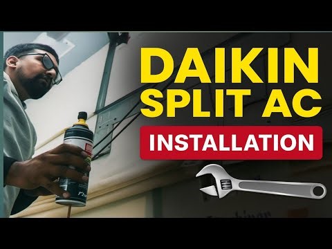 Daikin Split AC Installation 🔧 Bandra West Mumbai -Tubaaircon