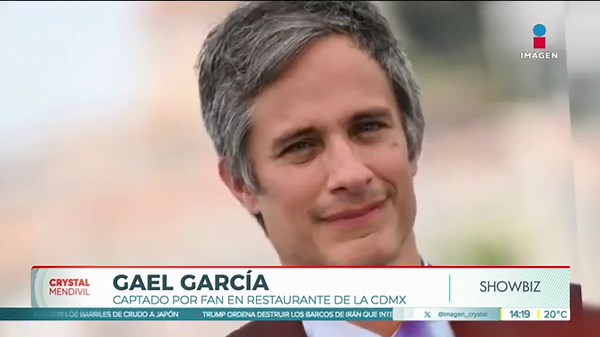 Gael García Bernal confrontó a fan que lo grabó en un restaurante de la CDMX