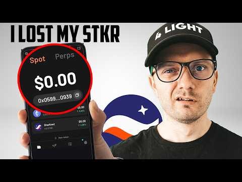 I Lost My Starknet Tokens — Don’t Make This Crypto Mistake