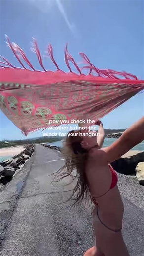 Weather Check Gone Wrong: The Windy Hangout