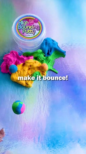 fidget fun, for less mun! 😍 this mega squishy tub of high-bouncing putty has all the ingredients for epic fun for just $5! | Five Below