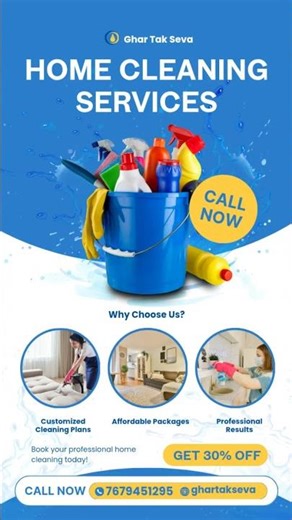 Ghar Tak Seva – Professional home cleaning service providing deep cleaning, sofa cleaning