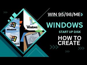 How to create a start-up disk /boot disk in Windows 95/98/ME