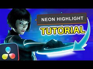 Super Easy NEON Glow Highlight Effect *Davinci Resolve Tutorial*