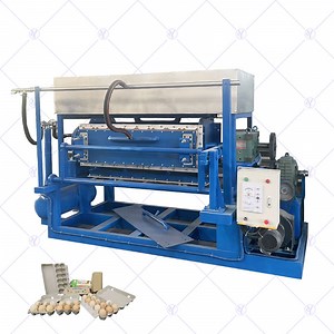 [Hot Item] Small Scale Automatic Waste Paper Recycling Machine for Egg Tray Forming Machine
