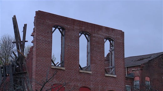 Family displaced after vacant building collapses onto their home