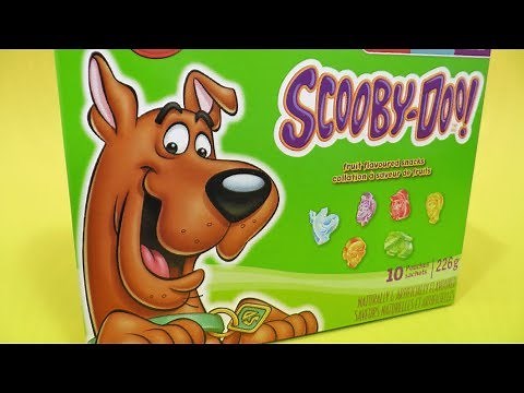 Scooby Doo Fruit Flavoured Snacks Unboxing