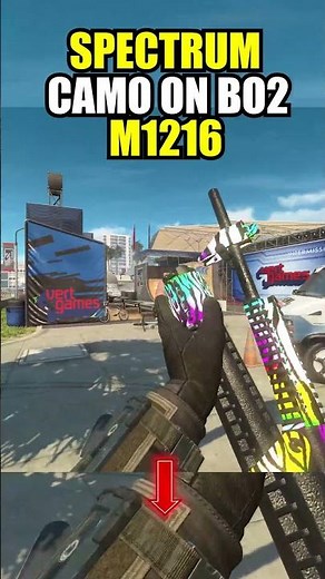 M1216 Showcase Custom Camo MOD "SPECTRUM" BO2
