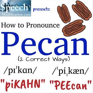 How to Pronounce Pecan (2 Correct Ways)