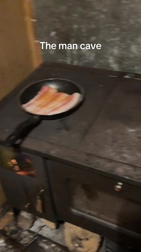 Rustic Man Cave: Cluttered Desk Comedy