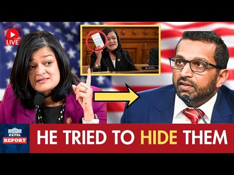 Pramila Jayapal EXPOSED The 47 Names Kash Patel Is HIDING