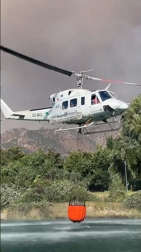 Fire Fighters Helicopter in Action | Aerial Firefighting Helicopter 2026 #firefighter #fireman