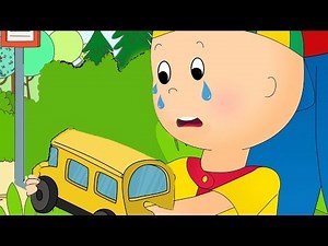 Ruca em português | Ruca e o ônibus escolar | Caillou Episódio Completo