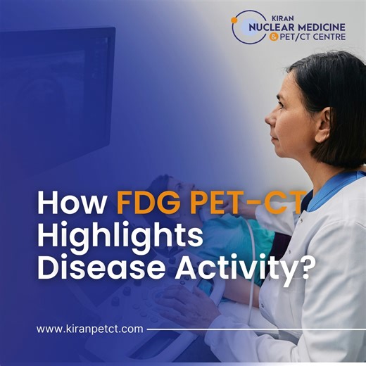 KIRAN NUCLEAR MEDICINE AND PET CT on Instagram: "Not all diseases show up right away. FDG PET-CT highlights active cells by tracking glucose usage — giving doctors clearer insights, earlier detection, and better treatment planning. Seeing more than structure. Understanding what’s active. #FDGPET #PETCTScan #NuclearMedicine #MedicalImaging #HealthcareAwareness #EarlyDetection #kiranpetct [radioactive tracer, PET scan cancer, pet scan near me, scan centre Bangalore diagnostic centre in bangalore, 