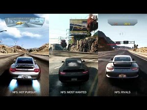NFS Hot Pursuit vs Most Wanted vs Rivals Graphics Comparison