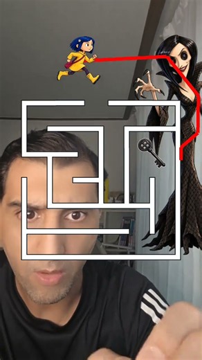 coraline escape challenge #filter #impossible #filtergame #filterchallenge #tiktokfilter