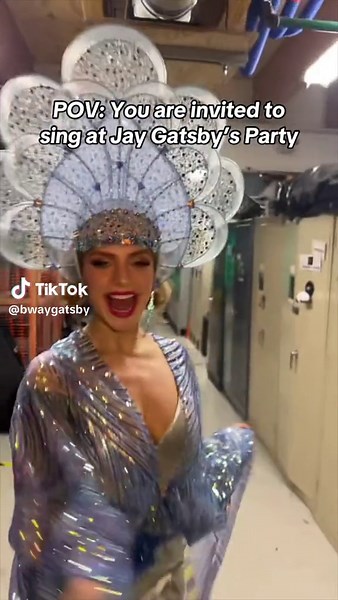 Gilda Gray: working girl or party girl? ✨ Why not both? 🥂 #bwaygatsby #gildagray