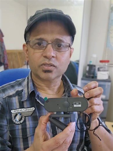 4K/2K Webcam with Privacy Cover and Auto-focus