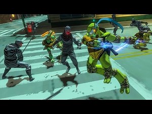 Teenage Mutant Ninja Turtles Mutants in Manhattan PC Gameplay | 1080p
