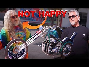 I'm Turning This 70's Chopper Into An Ev... And Rick Fairless Is Not Happy
