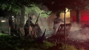 8.7K views · 121 reactions | *Debris Fire - Joe Radota Trail* At 6:35AM, the Santa Rosa Fire Department responded to multiple reports of pallets and debris on fire on the Joe Rodota Trail, just west of Stony Point Road￼. The fire was contained to immediate area and is under investigation.￼ The video shows firefighters checking for hot spots after extinguishing the fire. | City of Santa Rosa Fire Department | Facebook