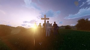 clip-1103650741-crowd-people-christian-meeting-during-glorification-praise